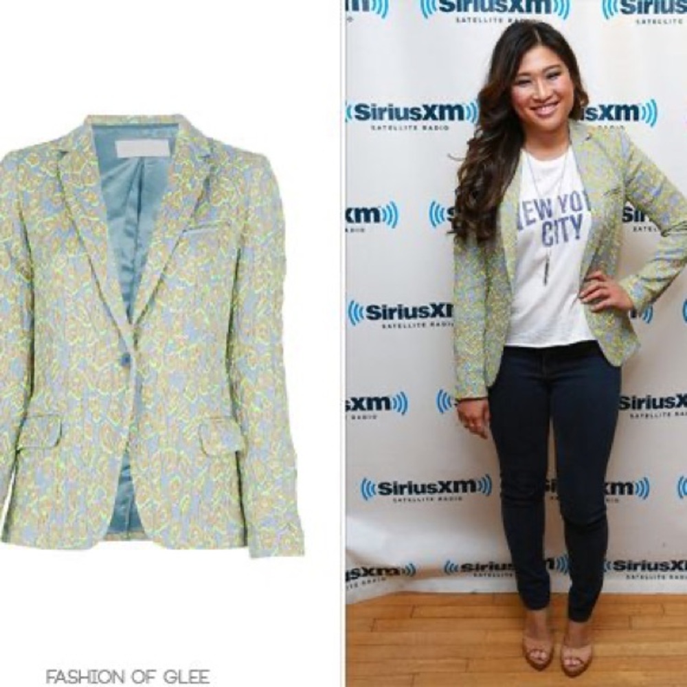 ZADIG & VOLTAIRE Animal Print Womens Blazer Size USA 4